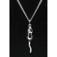 MOOYE ® - Collectie Zilveren Rat ketting hanger - middel
