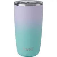 Swell Herbruikbare Koffiebeker, 0.53 L, Driedubbelwandig, Roze - | Lavender Swirl