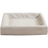 Bia bed rib hoes hondenmand zand 85x70x15cm