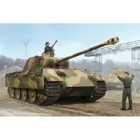 Trumpeter Modelbouwpakket Militaire voertuigen - 00928 Sd.Kfz.171 Panther Ausf.G Early Version WWII - Duitse Middelzware Tank Plastic - 1:16 - Modelbouw