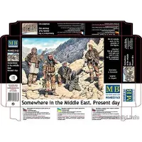 Master Box Modelbouwpakket Militaire voertuigen - MB35163 Somewhere i.t. Middle East, Present day Plastic - 1:35 - Modelbouw