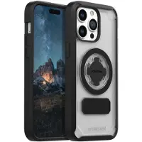 Rokform - iPhone 15 Pro Max Case Crystal Series Magnetisch Helder iPhone 15 Pro Max Cover met RokLock Twist Lock Slim Drop Getest Armor (Helder)
