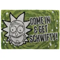 Rick And Morty Deurmat - Get Schwifty - voor Geen - meerkleurig - Maat Standard