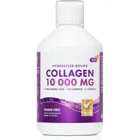 Swedish Supplements – Collagen 10000 Bovine – Suikervrij – Met Hyaluronzuur, Biotine & Vitamine C – Natuurlijke Bessensmaak