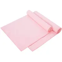 vidaXL Sporthanddoeken 2 st Roze 140 x 70 cm