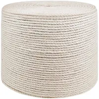 vidaXL Jute Touw 60 mm 500 m Wit 100% Tossa jute