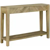 vidaXL Wandtafel Natuurlijk grijs 110 x 30 x 80 cm Massief Mango Hout
