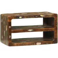 vidaXL TV Kast Multikleur 60 x 32 x 36 cm Massief gerecycled hout