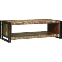 vidaXL Salontafel 120 x 50 x 38 cm Massief Gerecycleerd Hout