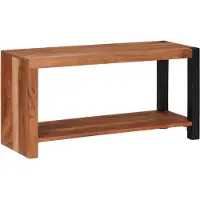 vidaXL Boekenplank Bruin 80 x 30 x 40 cm Massief Acacia Hout