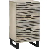 vidaXL Mediaopslagkasten met lade Wit en Zwart 40 x 33 x 75 cm