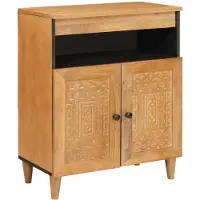 vidaXL Dressoir 60 x 33 x 75 cm Massief Mango Hout