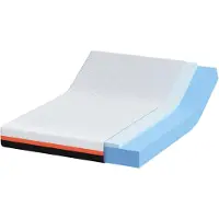vidaXL Matras Wit en Zwart 140 x 190 cm Jacquard stof