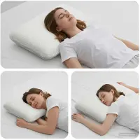 vidaXL - Slapen - kussen - 74 - x - 39 - x - 13 - cm - Traagschuim - Wit