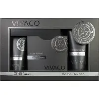 Vivaco Luxe gift box GENTLEMAN – Black Edition - parfum, aftershave balsem en douchegel