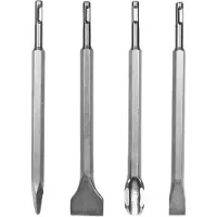 WT&D Set SDS plus beitels voor steen, tegels en beton