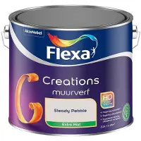 Flexa - Creations Muurverf Extra Mat - Steady Pebble - Mengverf - 2,5 L