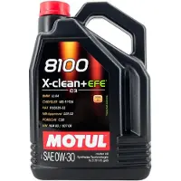Motul 5L 0W30 8100 X-CLEAN+ Efe C3