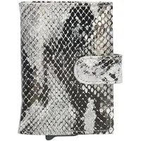 Charm London Leather Camberwell pasjeshouder snake grey