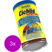 Tetra Cichlid Granules - Vissenvoer - 3 x 500 ml