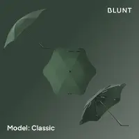 Blunt Classic - Paraplu en Stormparaplu - Winddicht tot 115 km/u - Automatisch Open - Lichtgewicht en Duurzaam - Ø 95 cm - Bosgroen