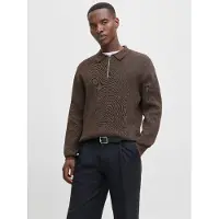 Jack & Jones Premium Trui 'JPRBLamilano' donkerbruin