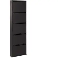De Bommel Meubelen Schoenenkast Shoes - 5 vakken - metaal Zwart