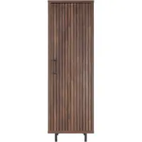 Profijt Meubel - Opbergkast Tenino - Melamine - Bruin - 199.6 cm hoog - 44.6 cm breed
