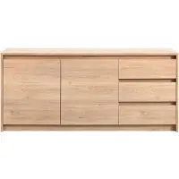 Profijt Meubel - Dressoir Quebec - Melamine - Bruin - 180 cm breed