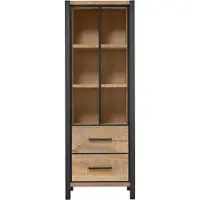 Profijt Meubel - Boekenkast Mantera - Melamine - Bruin - 200 cm hoog - 70 cm breed
