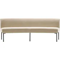 Profijt Meubel - Eetkamerbank Cintra - Beige - Fijne weefstof