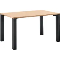 Profijt Meubel - Eettafel Levado 140x90 cm rechthoekig - 4 Poten/Rechte poten - Melamine - Bruin/Beige