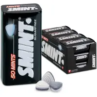 Smint Blackmint - Frismakers - Suikervrij - 1x12stuks