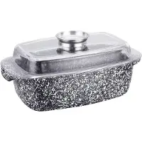 Klausberg KERAMIEKE BAKPAN 32 cm MET DEKKING KB-7365, Pan + steelpan