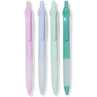 HEMA Pennen rubber blauwschrijvend - 4 stuks