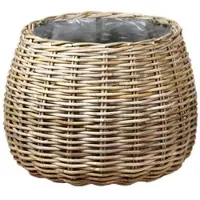 Van der leeden Mand rond d58h43cm grijs