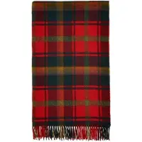 Bronte by moon Plaid Tartan Dark Maple - Merino Lamswol - 140x185 -