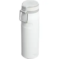 Stanley Twist Flip 2.0 Waterfles met draaidop met springveer 0.7L - 10 Uur Koud - 2 Dagen Koud Met IJs - Roestvrijstalen Drinkfles - BPA Vrij - Lekvrij - Vaatwasserbestendig - Black