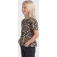 ONLY GIRLS Blouse ecru / bruin / zwart