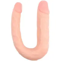 CHISA Dubbele Dildo 34 cm - Huidskleur