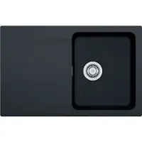 Franke Orion - OID 611-78 tectonite spoelbak, 78x50 cm, zwart 114.0288.588