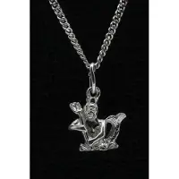 MOOYE ® - Collectie Zilveren Sterrenbeeld Waterman ketting hanger - klein