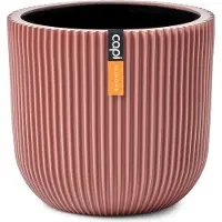 Capi Europe - Bloempot bol Groove Colours - 9x8 - Roze - Opening Ø7 - Bloempot voor binnen - 5 jaar garantie - BGVPI139