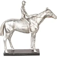 Clayre & Eef Decoratie paard 44x14x42 cm