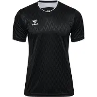 Hummel Functioneel shirt 'Match Legend' zwart / zwart gemêleerd / wit