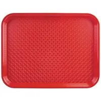 Kristallon dienblad, rood, 34,5x26,5cm