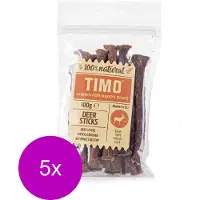 Timo Sticks 100 g - Hondensnacks - 5 x Hert