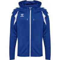 Hummel Sportsweatvest 'Core 2.0' blauw / wit
