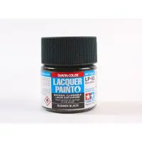 Tamiya Hobbyverf Enamel verf - LP-65 Rubber Black - Matt - Lacquer Paint - Verf potje - 10 ml