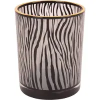 Baroque - Waxinelichtjeshouder - Theelichthouder glas 12 cm - 12x10x10 - Glass